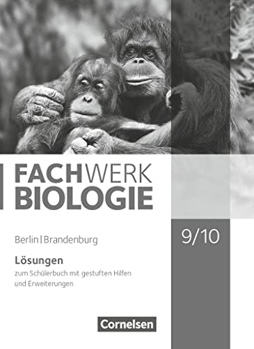 Stock image for Fachwerk Biologie - Berlin/Brandenburg / 9./10. Schuljahr - Lsungen for sale by medimops