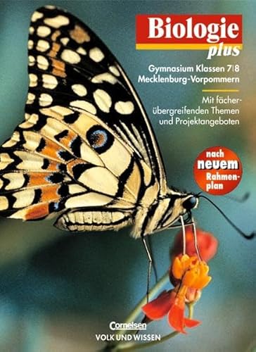 Beispielbild fr Biologie plus - Gymnasium Mecklenburg-Vorpommern: 7./8. Schuljahr - Schlerbuch zum Verkauf von medimops
