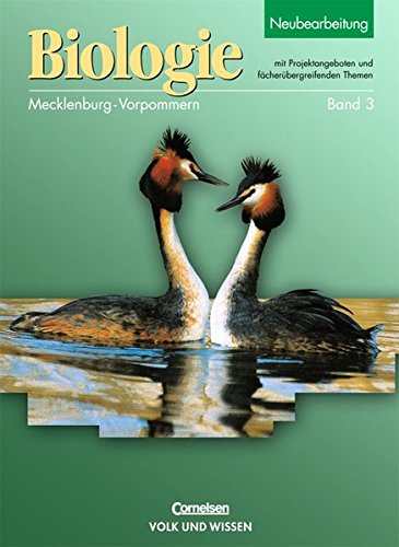 Stock image for Biologie - Ausgabe Volk und Wissen - Regionale Schule Mecklenburg-Vorpommern: 9./10. Schuljahr - Schlerbuch for sale by medimops