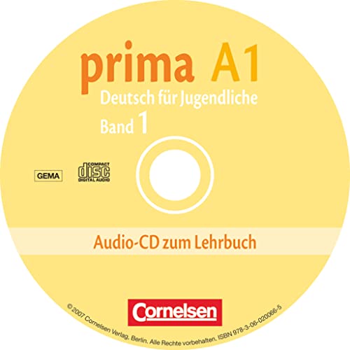 Imagen de archivo de Prima - Deutsch fr Jugendliche - Aktuelle Ausgabe: A1: Band 1 - Audio-CD a la venta por medimops
