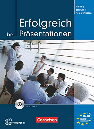 9783060202638: Training berufliche Kommunikation: Erfolgreich bei Prasentationen - Kursbuch m
