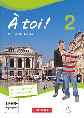 9783060203062:  toi! 02. Carnet d'activits mit mit Audios online und eingelegtem Frderheft