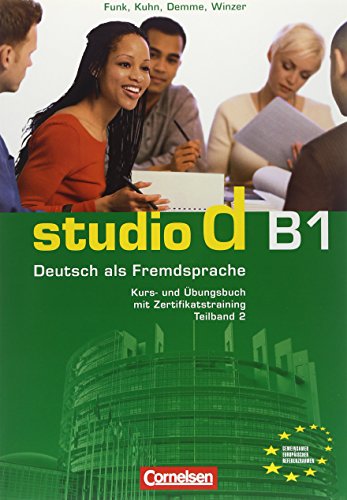 Beispielbild fr Studio d in Teilbanden: Kurs- und Ubungsbuch B1 mit Lerner-CD (Einheit 6-10) zum Verkauf von GF Books, Inc.