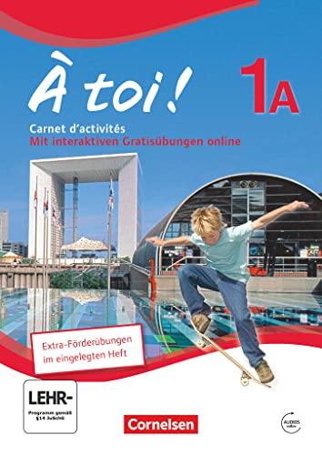 9783060224326:  toi! 1A. Carnet d'activits mit Audios Online und eingelegtem Frderheft