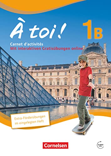 9783060224333:  toi! 1B. Carnet d'activits fr Fnfbndige Ausgabe mit Audios online und eingelegtem Frderheft