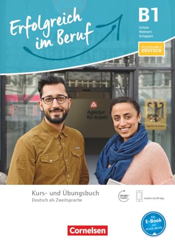 9783060229659: Pluspunkt Deutsch - Erfolgreich im Beruf B1 - Kurs- und bungsbuch: Mit Augmented Reality inkl. Audio-MP3