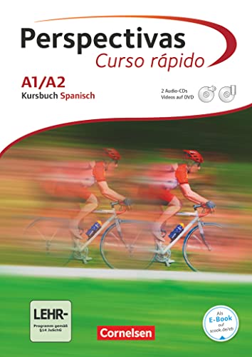 Beispielbild fr Perspectivas - Curso rpido: A1/A2 - Kurs- und bungsbuch mit Vokabeltaschenbuch und Lsungsheft: Inkl. Audio-CDs und Video-DVD zum Verkauf von medimops