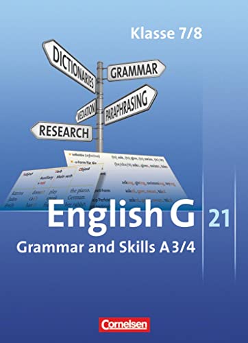 Beispielbild fr 7./8. Schuljahr, Grammar And Skills: Bd.3/4 zum Verkauf von Revaluation Books