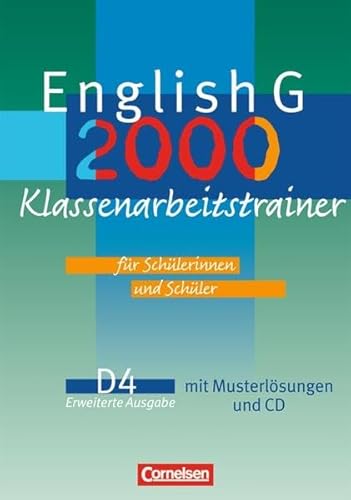 English G 2000. Erweiterte Ausgabe D: English G 2000 D 4: 8. Schuljahr. Klassenarbeitstrainer mit L - Unknown.