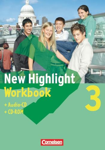 Stock image for New Highlight Allgemeine Ausgabe 3. 7. Schuljahr. Workbook mit CD-ROM und Lieder-/Text-CD for sale by Chiron Media