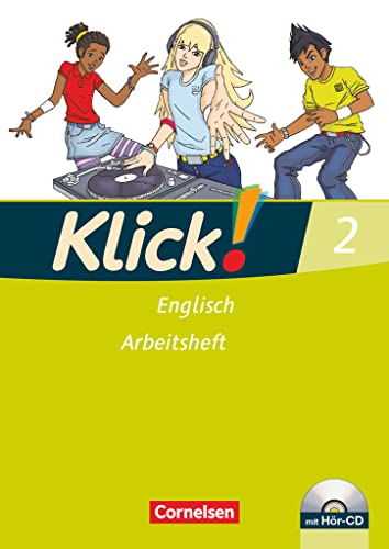 9783060311989: Klick! Englisch 2: 6. Schuljahr. Arbeitsheft mit Hr-CD