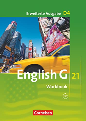 Beispielbild fr English G 21 - Erweiterte Ausgabe D: Band 4: 8. Schuljahr - Workbook mit CD zum Verkauf von medimops