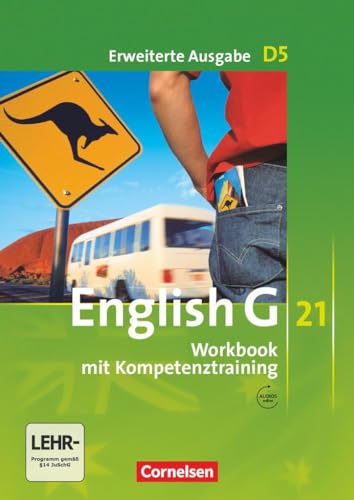 9783060312504: English G 21. Erweiterte Ausgabe D 5. Workbook Workbook mit Audios online: 9. Schuljahr