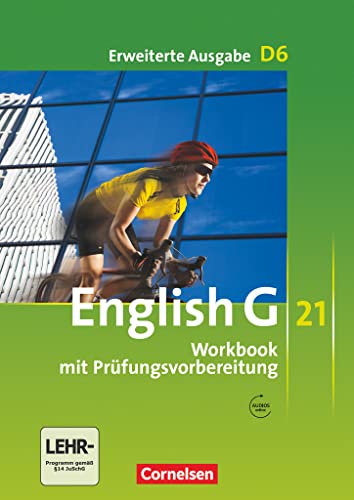 English G 21. Erweiterte Ausgabe D 6. Workbook mit Audios online: 10. Schuljahr (9783060312528) by Jennifer Seidl