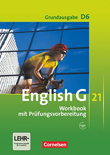 Beispielbild fr English G 21 - Grundausgabe D: Band 6: 10. Schuljahr - Workbook mit CD-Extra (CD-ROM und CD auf einem Datentrger) zum Verkauf von medimops