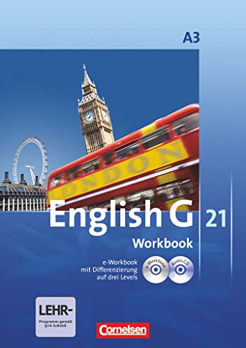 Beispielbild fr English G 21 - Ausgabe A 3. 7. Schuljahr. Workbook mit Audio-CD und e-Workbook zum Verkauf von medimops