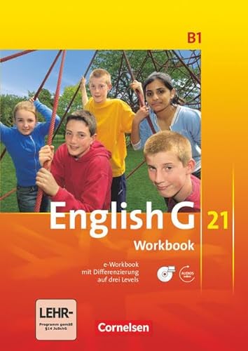 Stock image for English G 21 - Ausgabe B: Band 1: 5. Schuljahr - Workbook mit CD-ROM (e-Workbook) und CD for sale by medimops