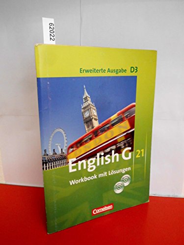 Beispielbild fr English G 21. Erweiterte Ausgabe D3. Workbook mit Lsungen, mit CD-ROM und CD-Lehrerfassung. Band 3, 7. Schuljahr zum Verkauf von medimops