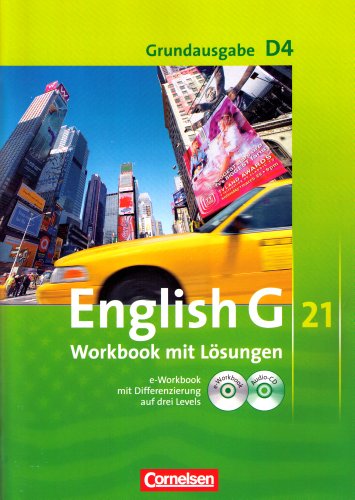 Beispielbild fr English G 21 Grundausgabe D4 Workbook mit Lsungen zum Verkauf von medimops
