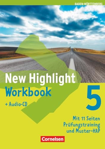 Beispielbild fr New Highlight 5: 9. Schuljahr. Workbook mit Lieder-Text-CD Baden-Wrttemberg zum Verkauf von Blackwell's