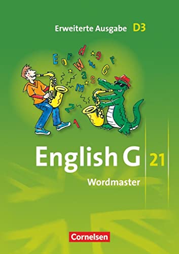 Beispielbild fr English G 21 - Erweiterte Ausgabe D: Band 3: 7. Schuljahr - Wordmaster: Vokabellernbuch zum Verkauf von medimops