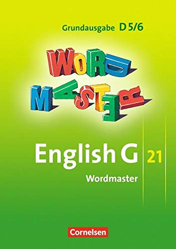 Beispielbild fr English G 21 - Grundausgabe D: Band 5/6: 9./10. Schuljahr - Wordmaster: Vokabellernbuch zum Verkauf von medimops