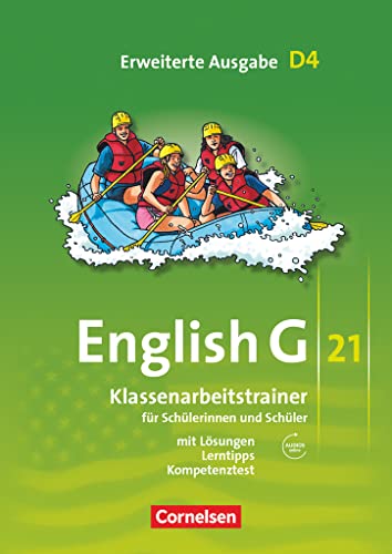 Beispielbild fr English G 21. Erweiterte Ausgabe D 4. Klassenarbeitstrainer mit L�sungen und Audios online: 8. Schuljahr. F�r Sch�lerinnen und Sch�ler. Mit L�sungen und Lerntipps zum Verkauf von Chiron Media