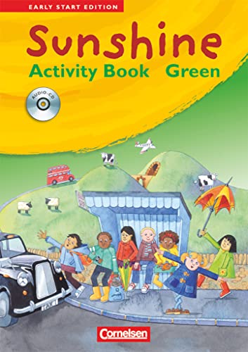 Beispielbild fr Sunshine - Early Start Edition: Band 1/2: 1./2. Schuljahr - JL-Ausgabe - Activity Book - GREEN mit Lieder-/Text-CD (Kurzfassung) zum Verkauf von medimops