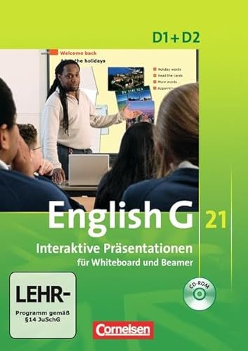 Beispielbild fr English G 21 - Digital Teaching Aids - Interaktive Prsentationen fr Whiteboard und Beamer - Ausgabe D: Band 1/2: 5./6. Schuljahr - CD-ROM zum Verkauf von medimops