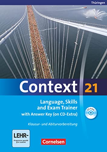 Beispielbild fr Context 21. Workbook mit L�sungsschl�ssel und CD-ROM. Th�ringen zum Verkauf von Chiron Media