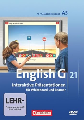 Beispielbild fr English G 21 - Digital Teaching Aids - Interaktive Prsentationen fr Whiteboard und Beamer - Ausgabe A: Band 5/Abschlussband 5: 9. Schuljahr - DVD-ROM zum Verkauf von medimops