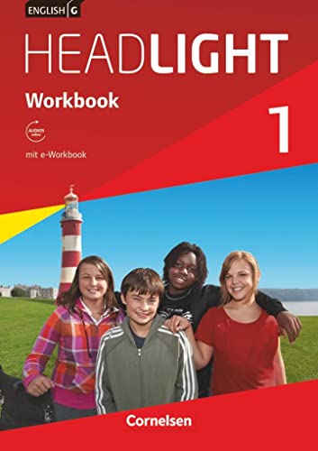 9783060326051: English G Headlight 01: 5. Schuljahr. Workbook mit CD-ROM (e-Workbook) und Audios online