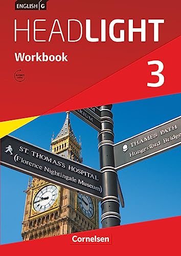 Beispielbild fr English G Headlight - Allgemeine Ausgabe: Band 3: 7. Schuljahr - Workbook mit Audio-CD: Audio-Dateien auch als MP3 zum Verkauf von medimops