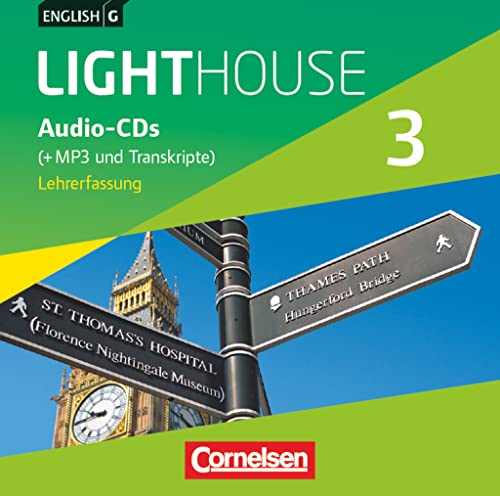 Beispielbild fr English G LIGHTHOUSE 3: 7. Schuljahr. CDs. Allgemeine Ausgabe. Vollfassung: Audio-Dateien auch als MP3 zum Verkauf von medimops