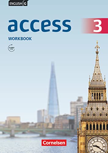 9783060328062: English G Access 3: 7. Schuljahr.Workbook mit Audios online: Access 3 workbook with CD