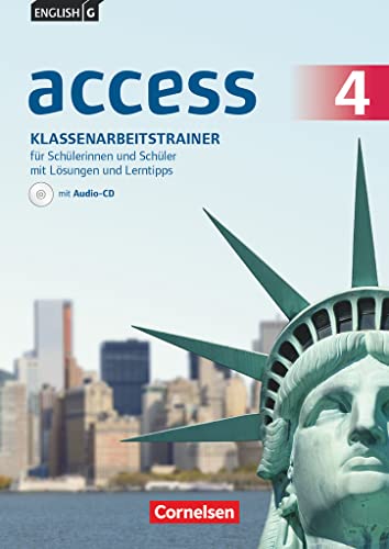 Beispielbild fr English G Access - Allgemeine Ausgabe: Band 4: 8. Schuljahr - Klassenarbeitstrainer mit Audio-CD, Lsungen online und Lerntipps zum Verkauf von medimops