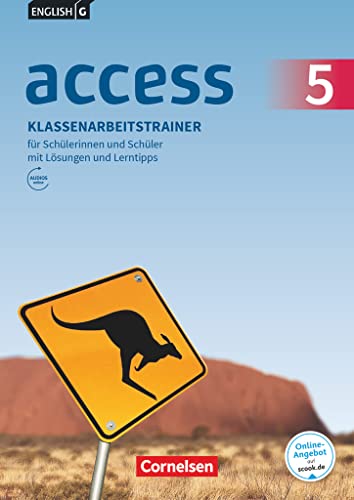 Beispielbild fr English G Access - Allgemeine Ausgabe: Band 5: 9. Schuljahr - Klassenarbeitstrainer mit Lsungen und Audios online: Mit Lerntipps zum Verkauf von medimops