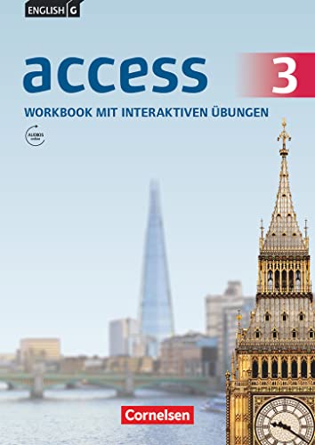 9783060331062: Ingls G Access - Edicin general / Volumen 3: Ao 7 - Libro de trabajo con ejercicios interactivos en scook.de: (Acceso: Edicin general 2014) (Ingls) Taschenbuch – 14. Agosto 2015