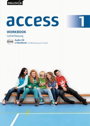 9783060332328: English G Access 1 Workbook mit e-Workbook (CD-ROM) und Audio-CD - Lehrerfassung