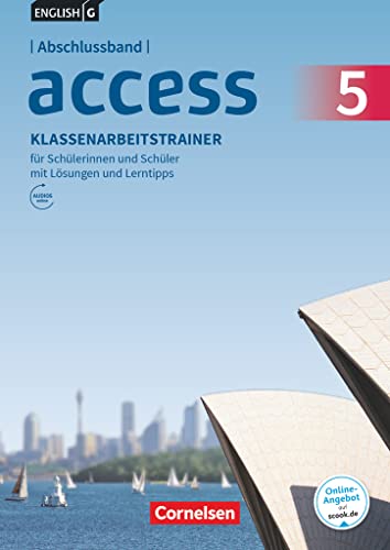 Beispielbild fr English G Access - Allgemeine Ausgabe: Abschlussband 5: 9. Schuljahr - Klassenarbeitstrainer mit Audios und Lsungen online zum Verkauf von medimops