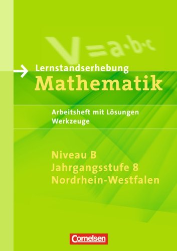 9783060400584: Lernstandserhebungen Mathematik 8. SJ B. Werkzeuge NRW
