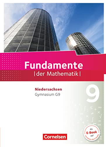 Imagen de archivo de Fundamente der Mathematik 9. Schuljahr - Gymnasium Niedersachsen - Schlerbuch a la venta por Revaluation Books