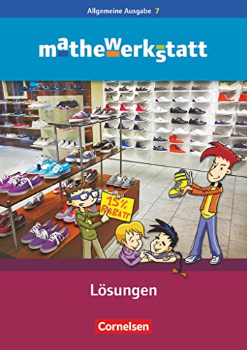 Beispielbild fr mathewerkstatt - Mittlerer Schulabschluss - Allgemeine Ausgabe: 7. Schuljahr - Lsungsheft zum Verkauf von medimops