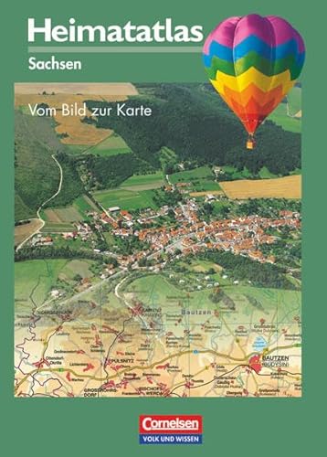 Imagen de archivo de Heimatatlas fr die Grundschule - Sachsen - Bisherige Ausgabe / Atlas a la venta por Antiquariat Leon Rterbories