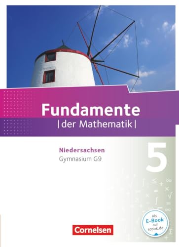 Beispielbild fr Fundamente der Mathematik - Gymnasium Niedersachsen: 5. Schuljahr - Schlerbuch zum Verkauf von medimops