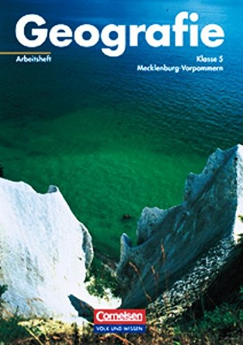 Beispielbild fr Geografie, Ausgabe Realschule Mecklenburg-Vorpommern, Arbeitsheft Klasse 5 zum Verkauf von medimops