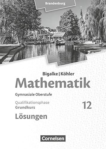 Beispielbild fr Bigalke/Khler: Mathematik - Brandenburg - Ausgabe 2019: 12. Schuljahr - Grundkurs: Lsungen zum Schlerbuch zum Verkauf von medimops