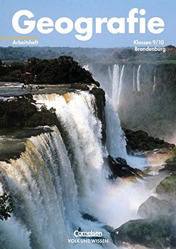 Beispielbild fr Geografie - Brandenburg - Bisherige Ausgabe / 9./10. Schuljahr - Arbeitsheft zum Verkauf von Buchpark