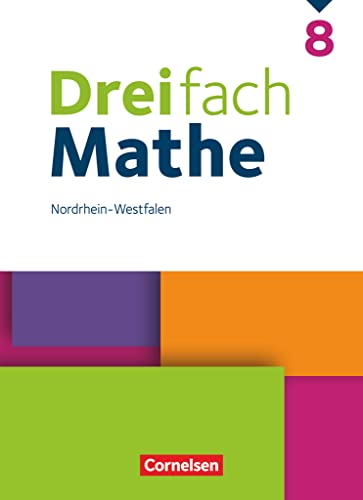 9783060437313: Dreifach Mathe 8. Schuljahr. Nordrhein-Westfalen - Schulbuch