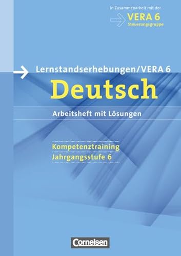 9783060601936: Vorbereitungsmaterialien fr VERA Deutsch 6. Schuljahr. Arbeitsheft mit Lsungen